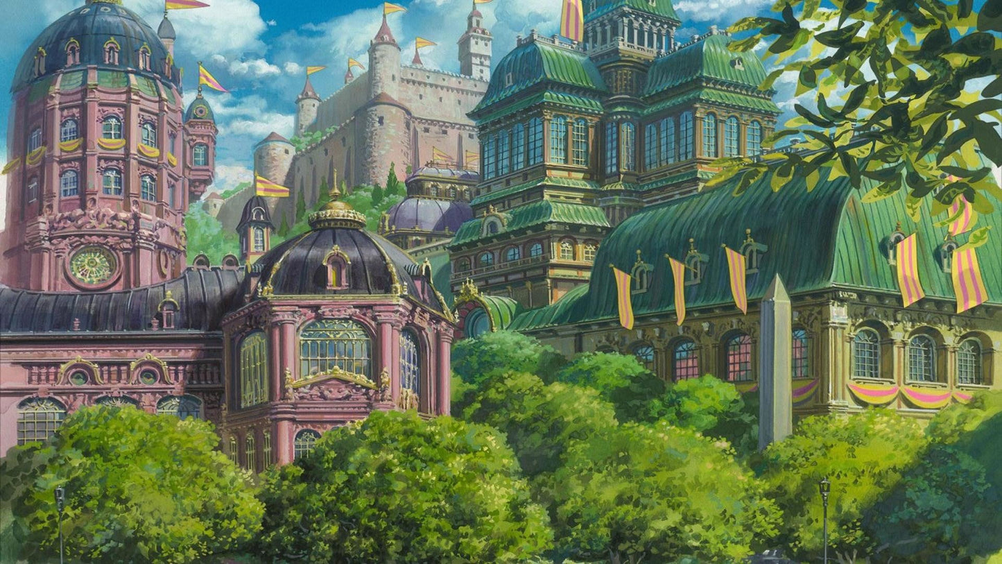 Howls Moving Castle V43 Mousepad
