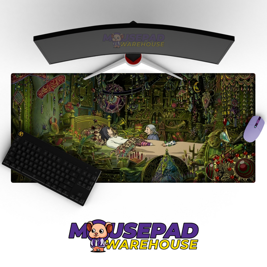 Howls Moving Castle V45 Mousepad Mockup