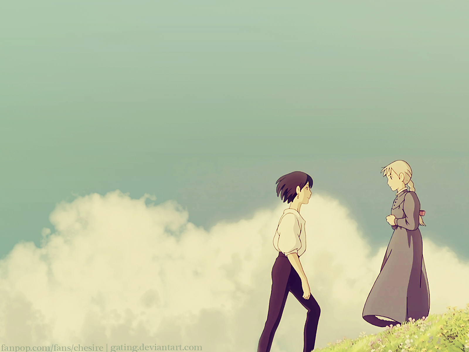 Howls Moving Castle V46 Mousepad