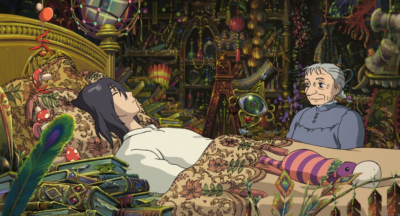 Howls Moving Castle V4 Mousepad