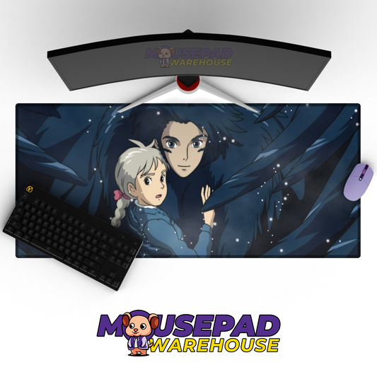 Howls Moving Castle V50 Mousepad Mockup