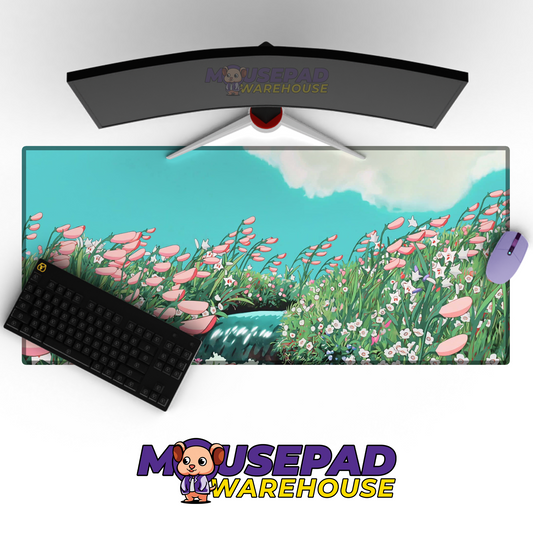 Howls Moving Castle V51 Mousepad Mockup