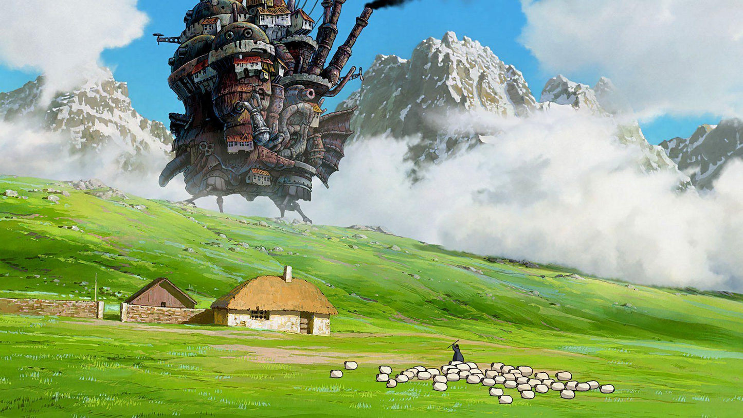 Howls Moving Castle V52 Mousepad