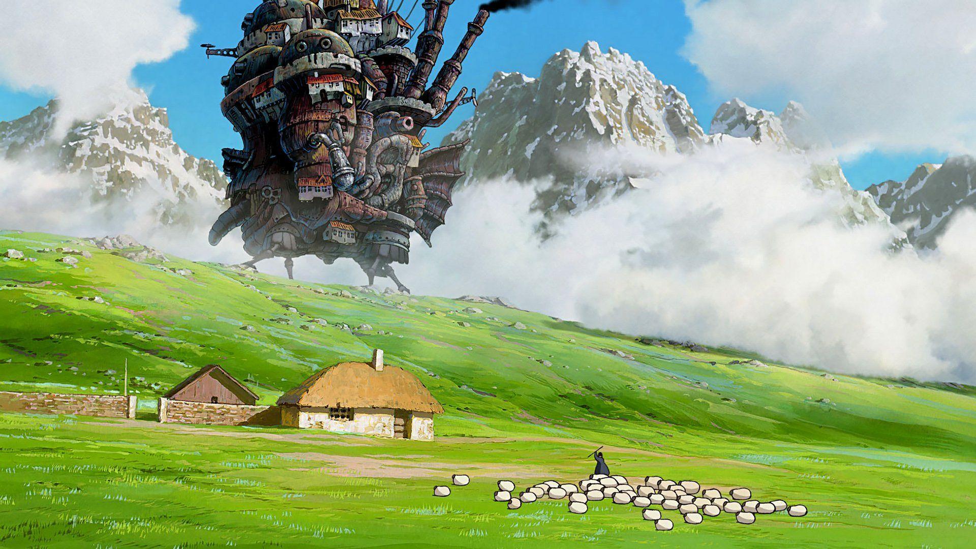 Howls Moving Castle V52 Mousepad