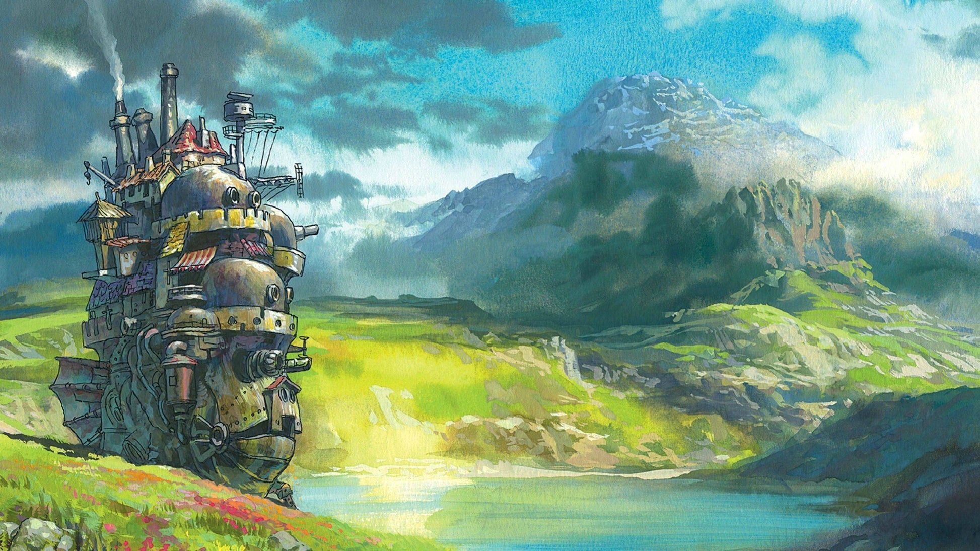 Howls Moving Castle V54 Mousepad