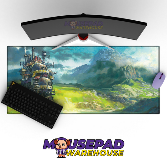 Howls Moving Castle V54 Mousepad Mockup