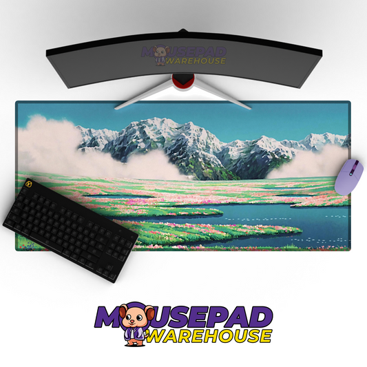 Howls Moving Castle V55 Mousepad Mockup