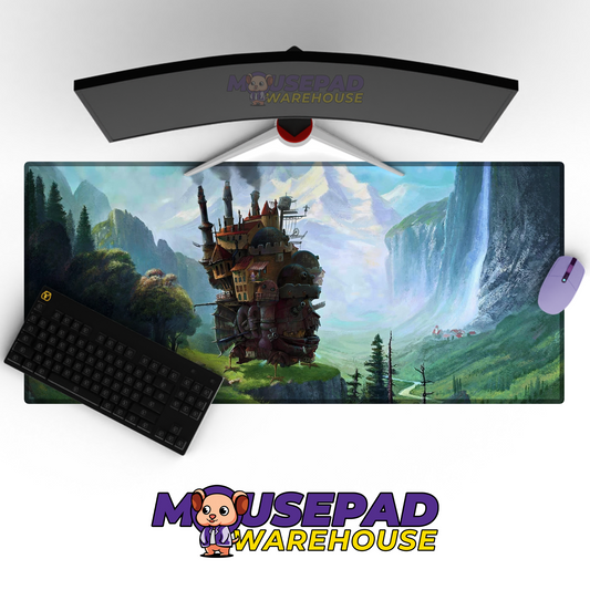 Howls Moving Castle V56 Mousepad Mockup