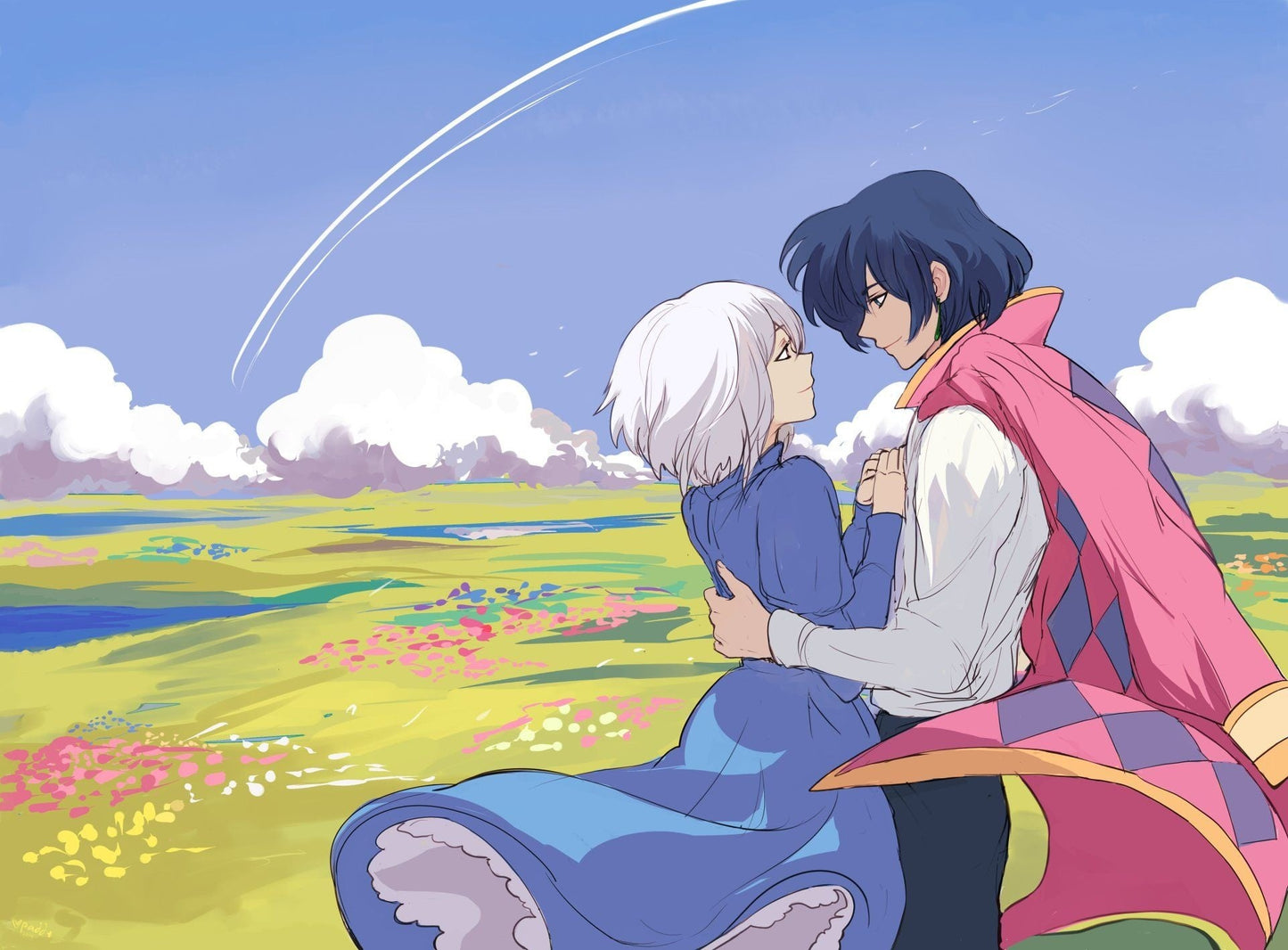 Howls Moving Castle V57 Mousepad