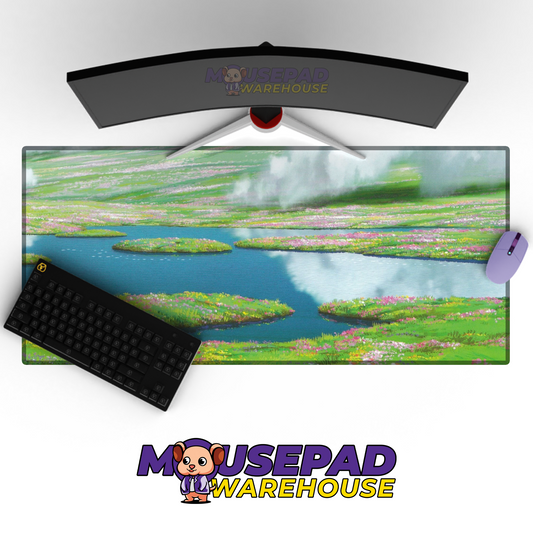 Howls Moving Castle V58 Mousepad Mockup