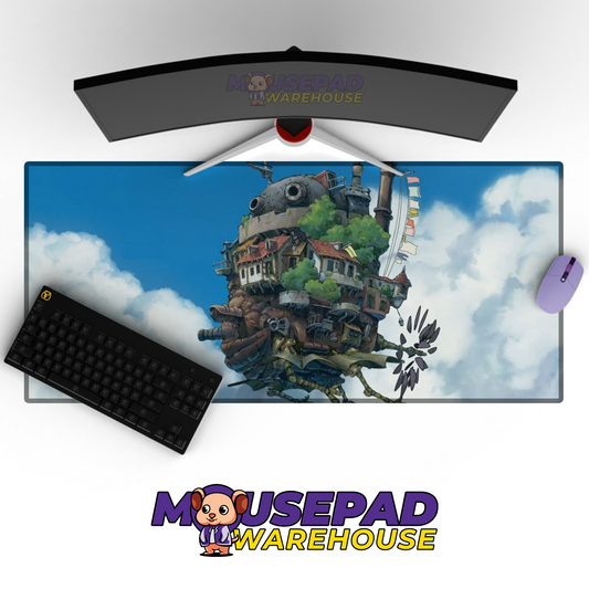 Howls Moving Castle V59 Mousepad Mockup