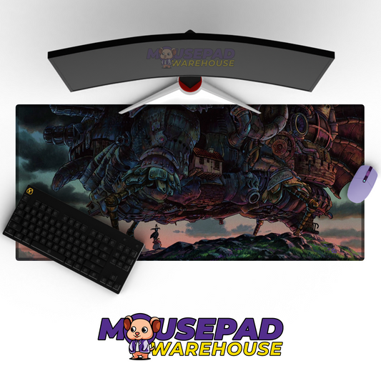 Howls Moving Castle V5 Mousepad Mockup