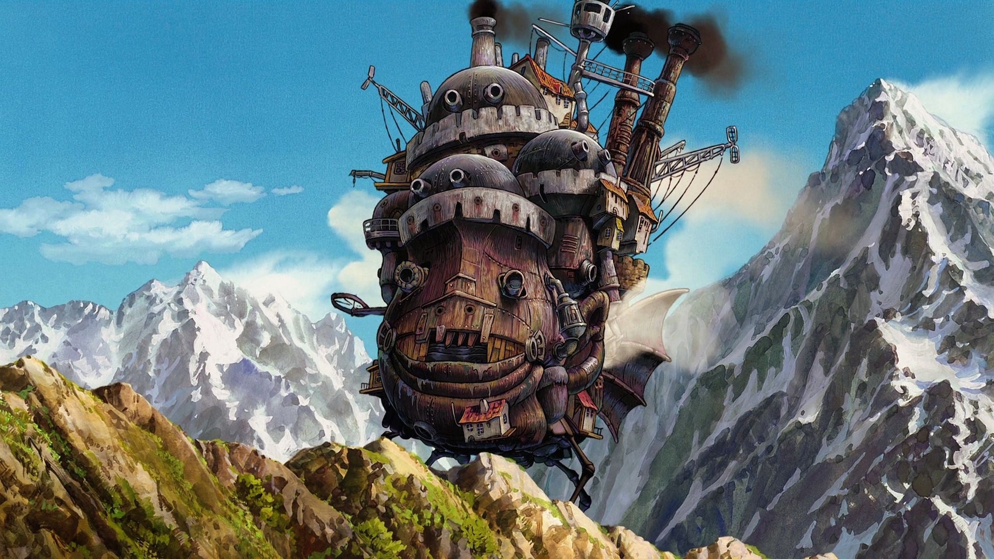 Howls Moving Castle V60 Mousepad