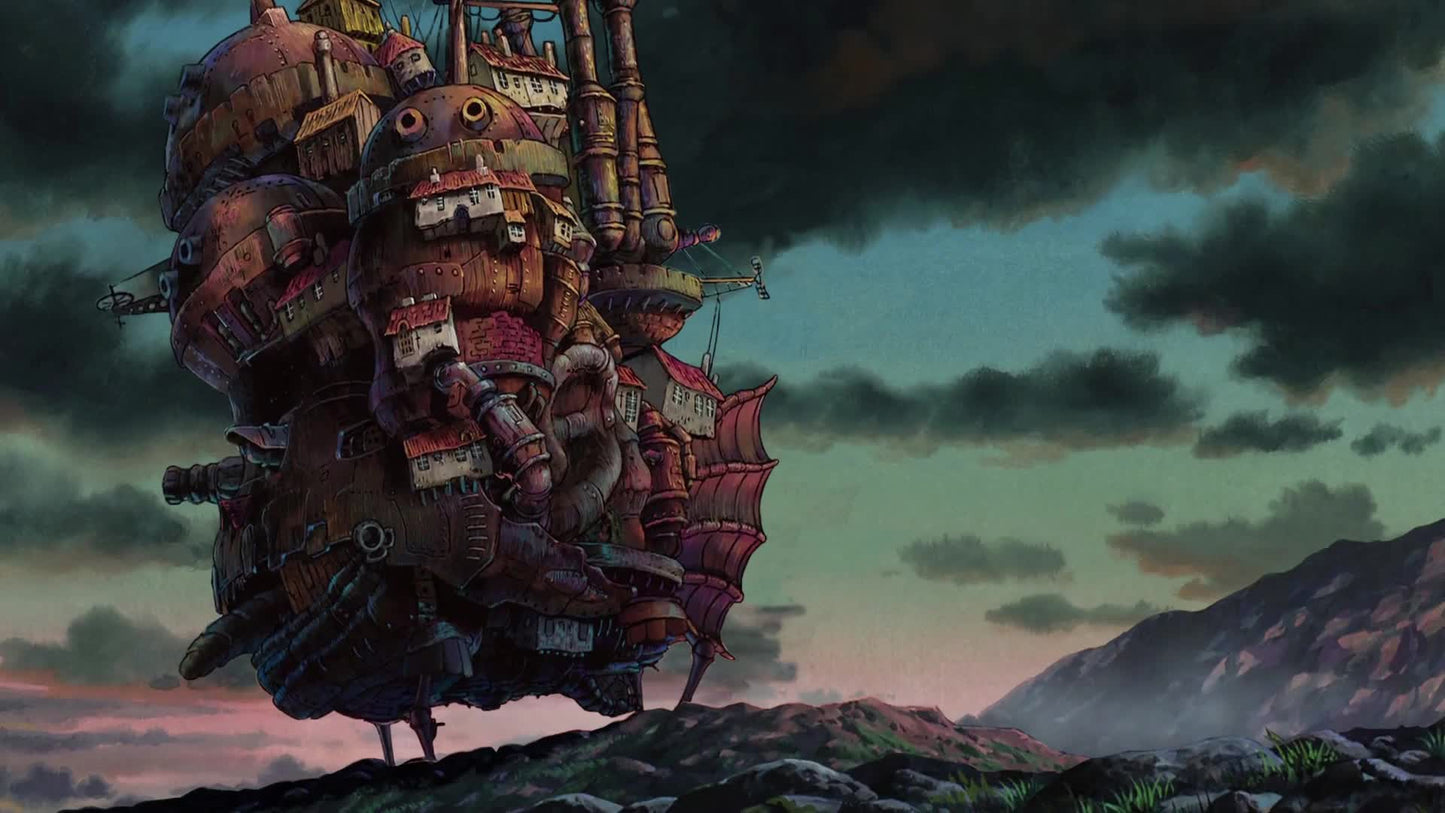 Howls Moving Castle V8 Mousepad