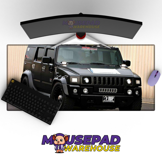 Humvee HMMWV V13 Mousepad Deskmat Mockup