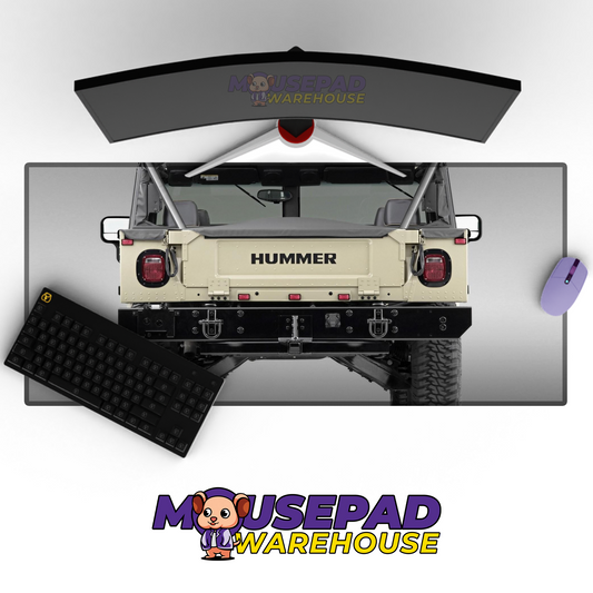 Humvee HMMWV V16 Mousepad Deskmat Mockup