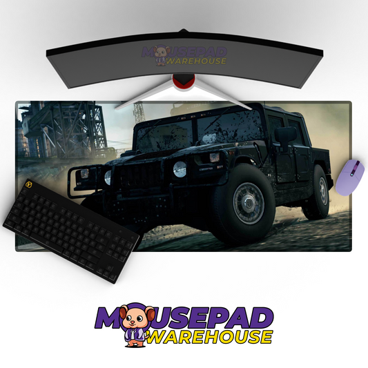Humvee HMMWV V2 Mousepad Deskmat Mockup