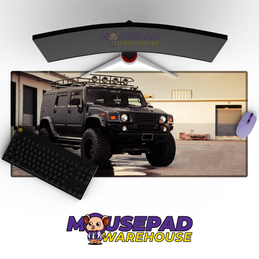 Humvee HMMWV V6 Mousepad Deskmat Mockup