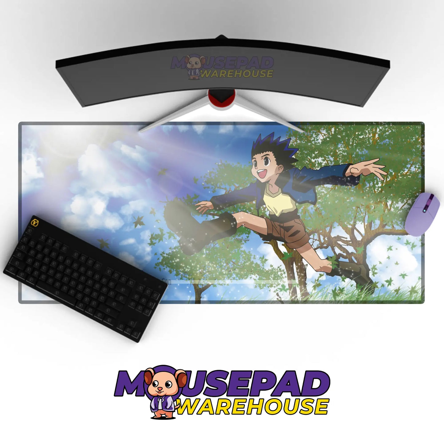 Hunter x Hunter Anime Mousepad 123200 MousepadWarehouse.com