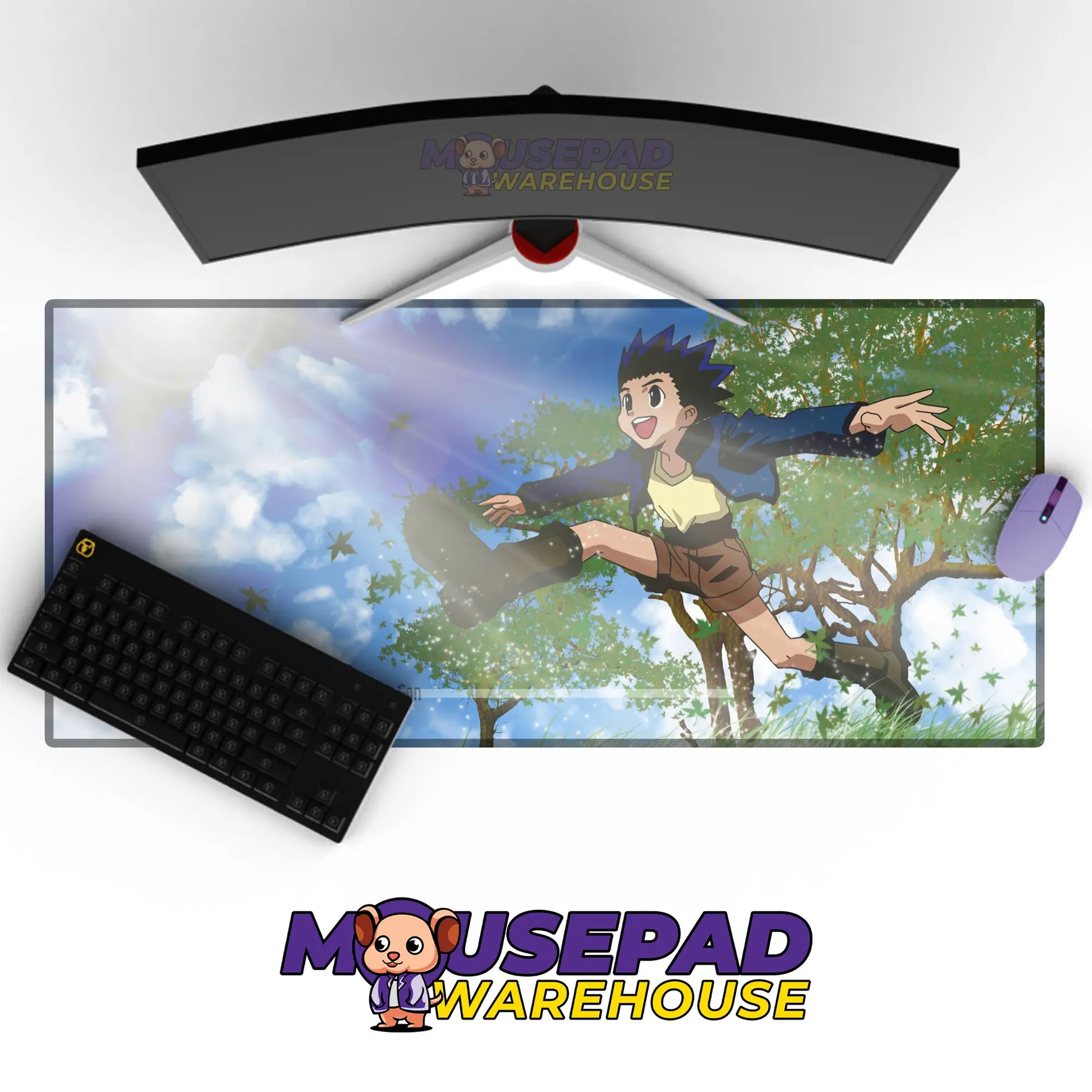 Hunter x Hunter Anime Mousepad 123200 MousepadWarehouse.com