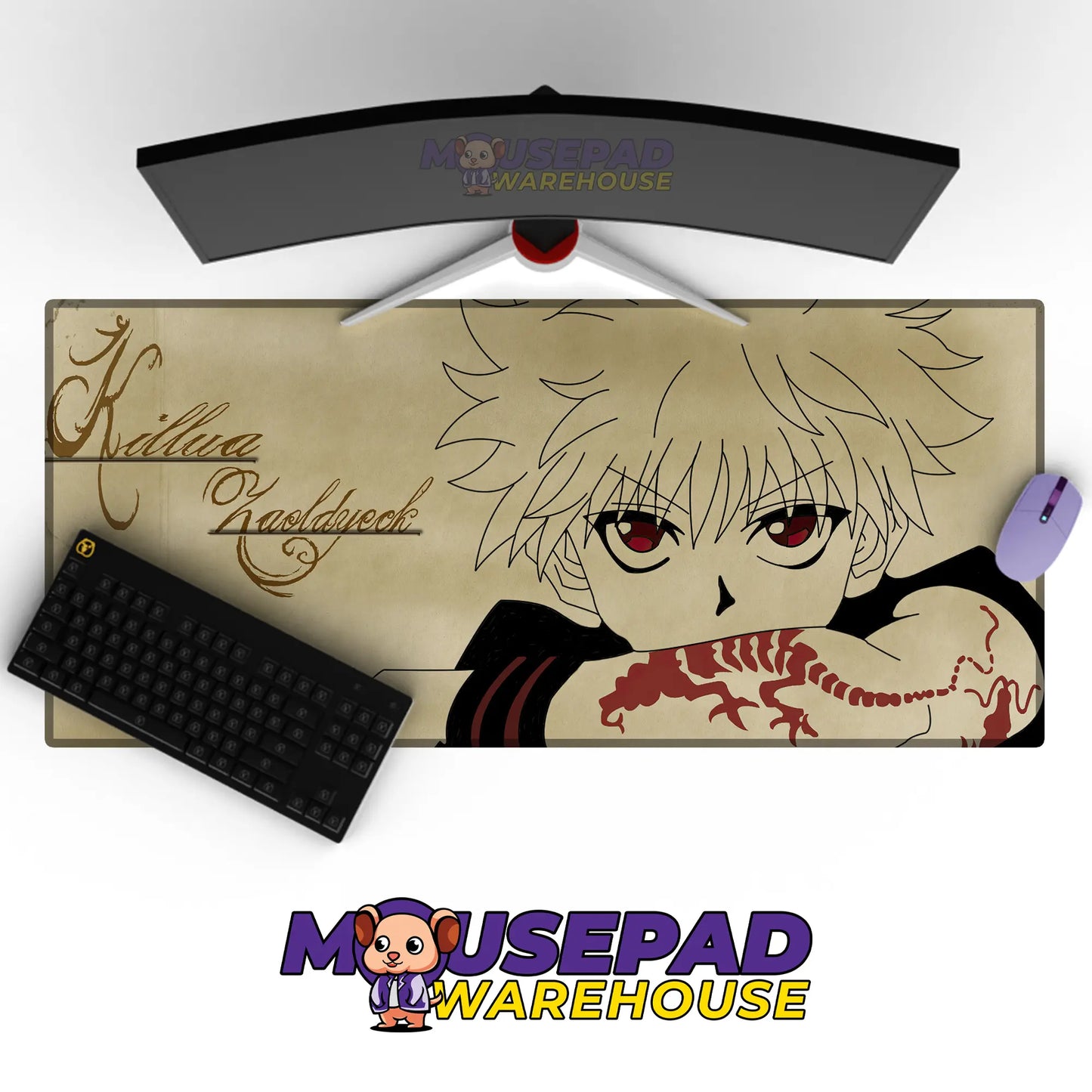 Hunter x Hunter Anime Mousepad 231257 MousepadWarehouse.com