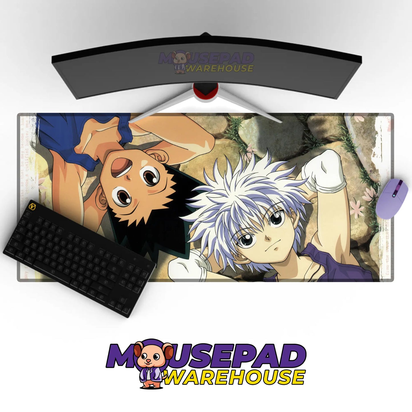 Hunter x Hunter Anime Mousepad 456627 MousepadWarehouse.com