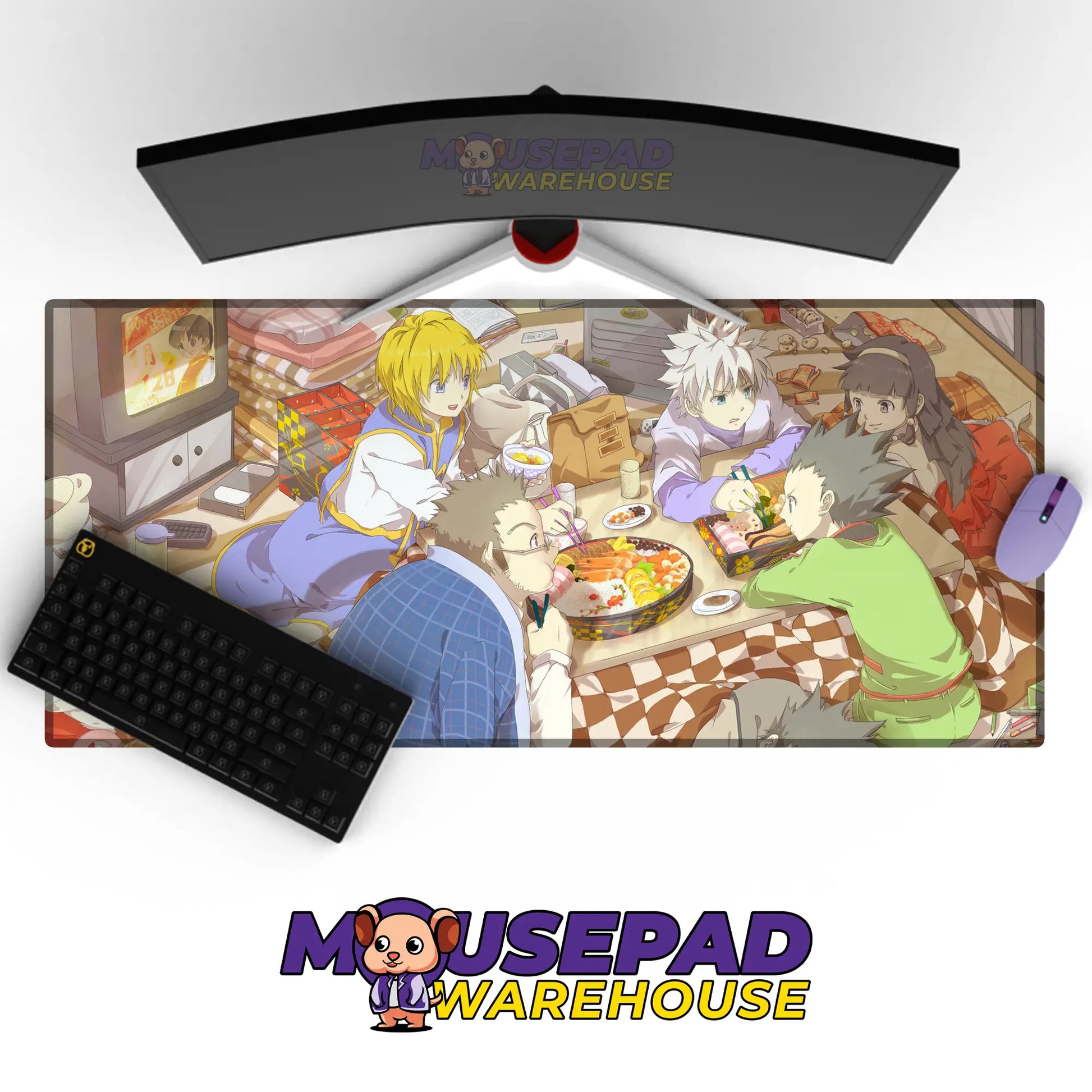 Hunter x Hunter Anime Mousepad 456629 MousepadWarehouse.com