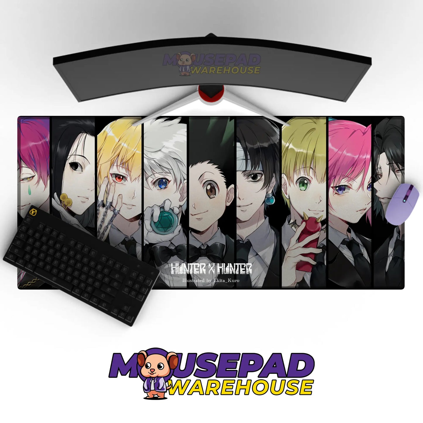 Hunter x Hunter Anime Mousepad 856893 MousepadWarehouse.com