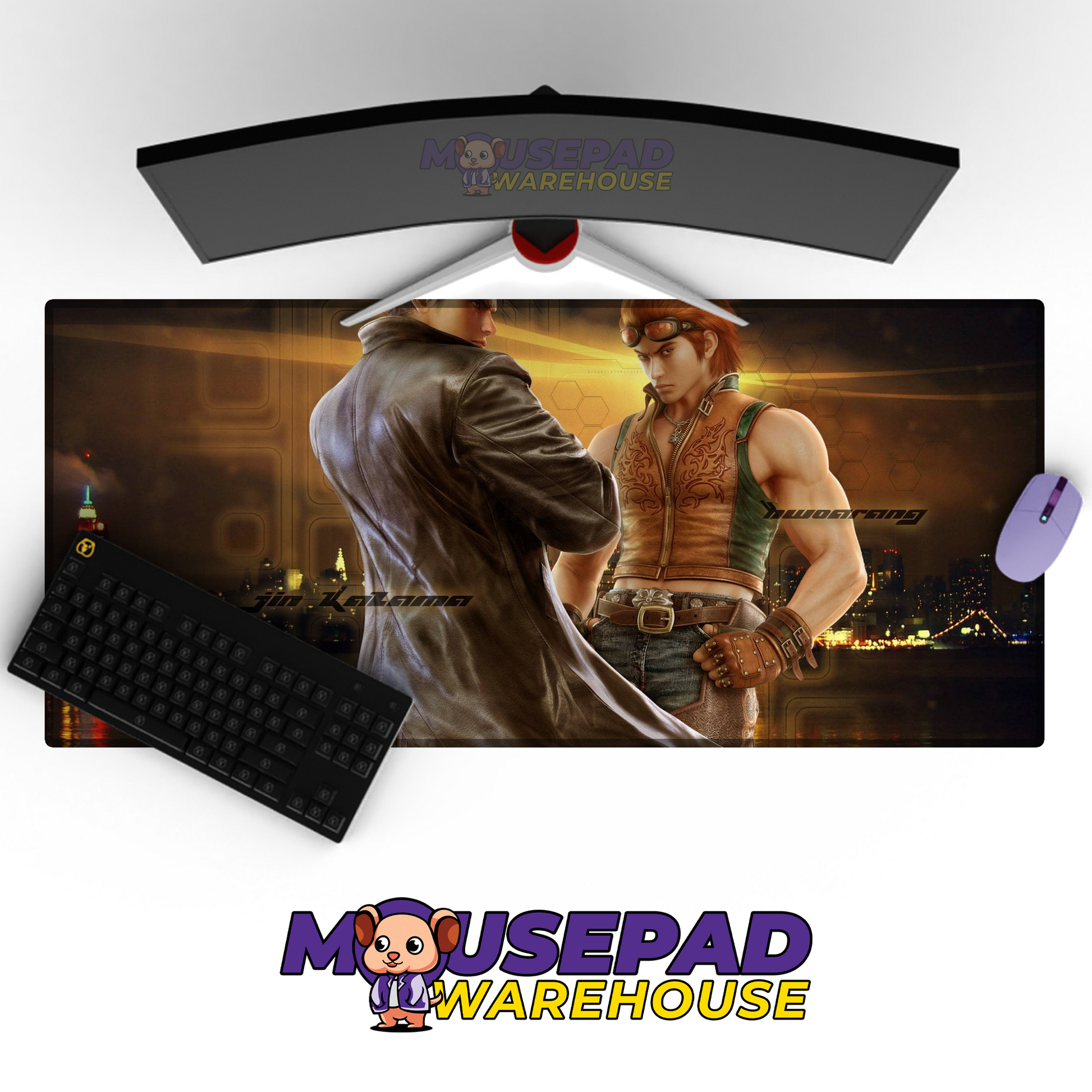 Hwoarang Tekken V11 Mousepad Mockup