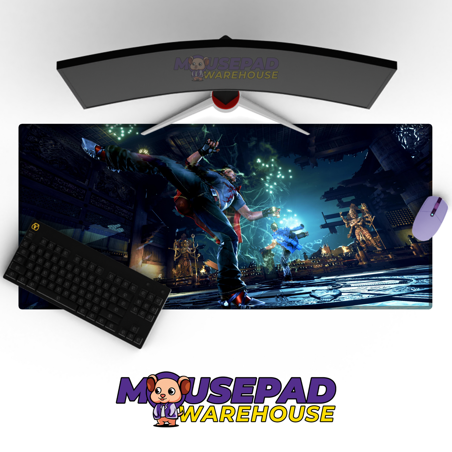 Hwoarang Tekken V14 Mousepad Mockup