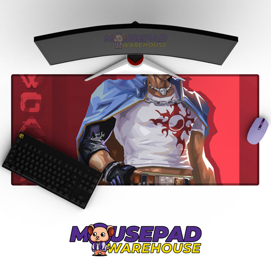 Hwoarang Tekken V17 Mousepad Mockup