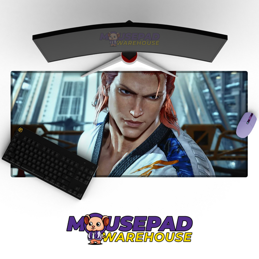 Hwoarang Tekken V3 Mousepad Mockup