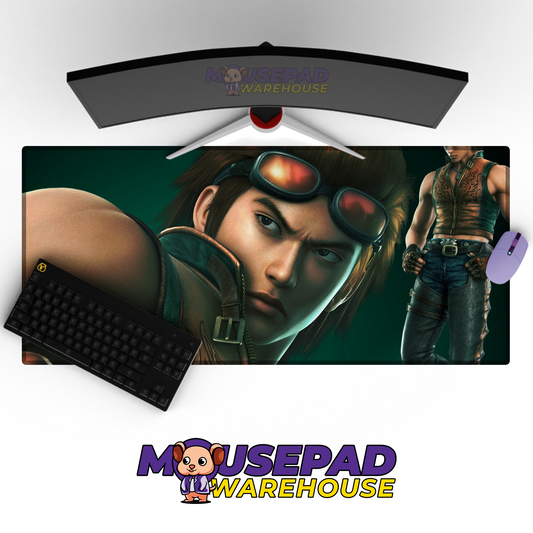 Hwoarang Tekken V5 Mousepad Mockup