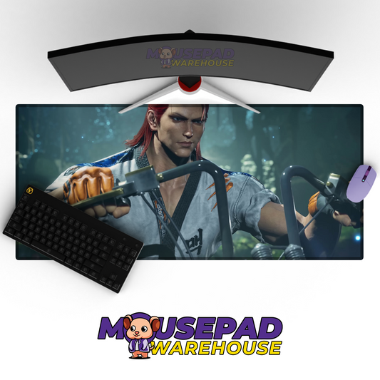 Hwoarang Tekken V6 Mousepad Mockup