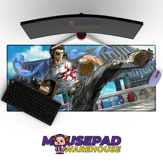 Hwoarang Tekken V8 Mousepad Mockup
