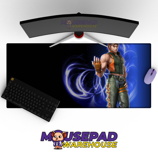 Hwoarang Tekken V9 Mousepad Mockup