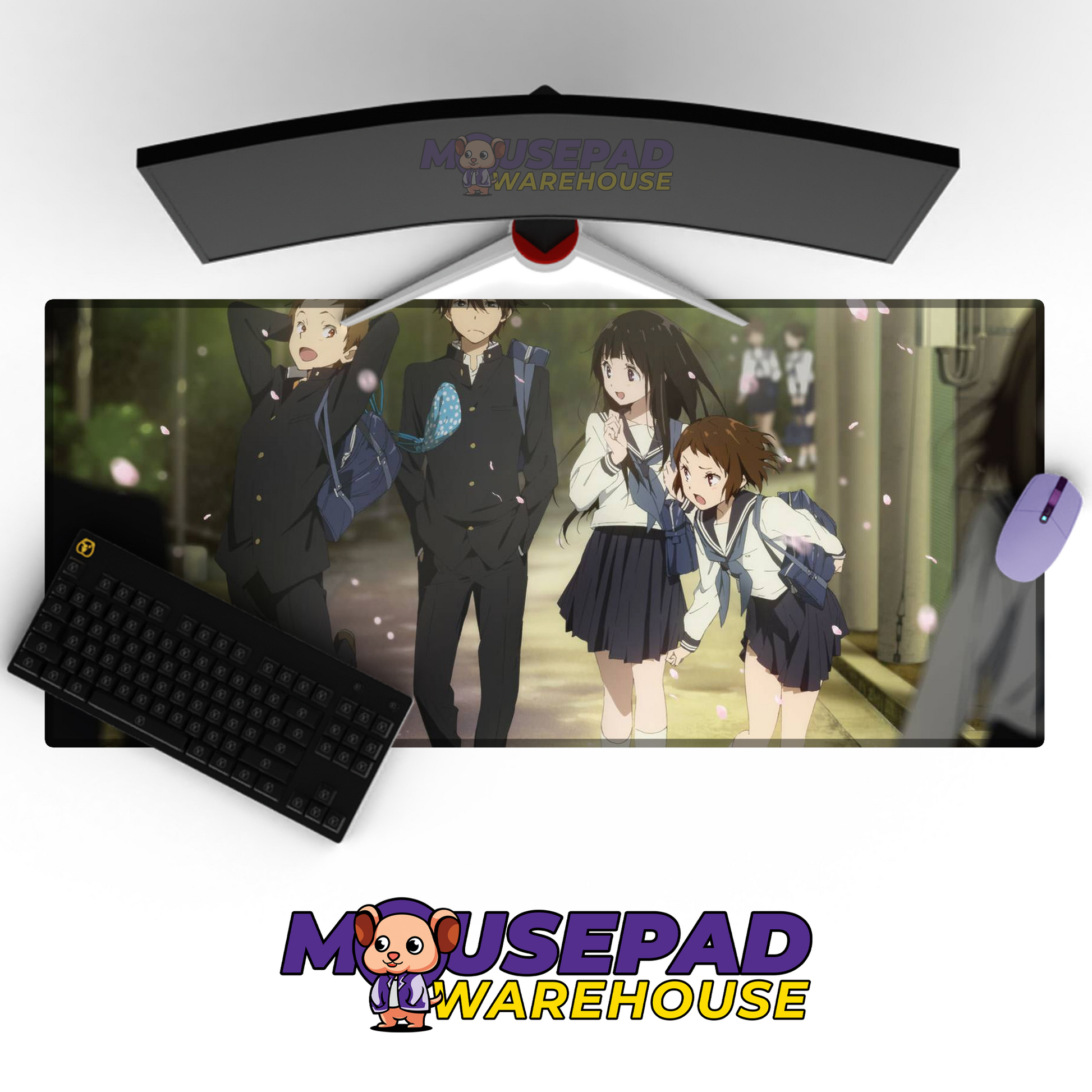 Hyouka V8 Mousepad Mockup