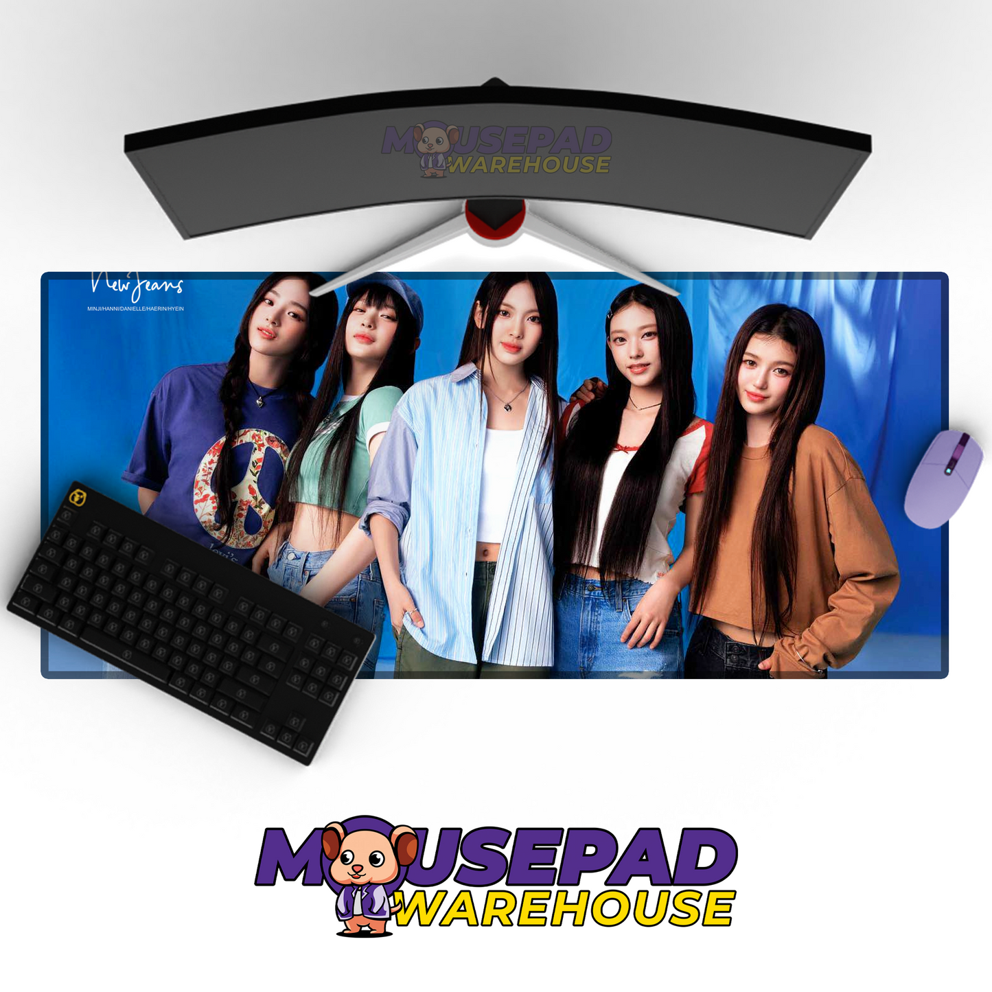 ILLIT V13 Mousepad Mockup
