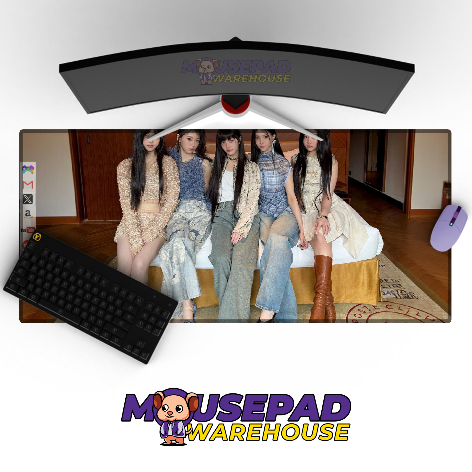 ILLIT V5 Mousepad Mockup