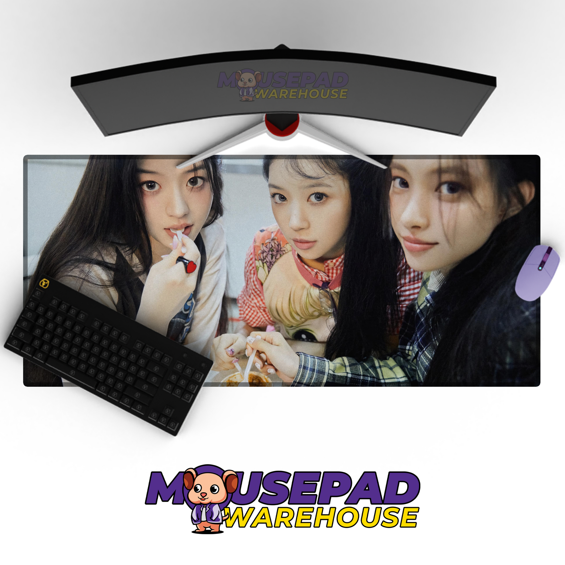 ILLIT V8 Mousepad Mockup