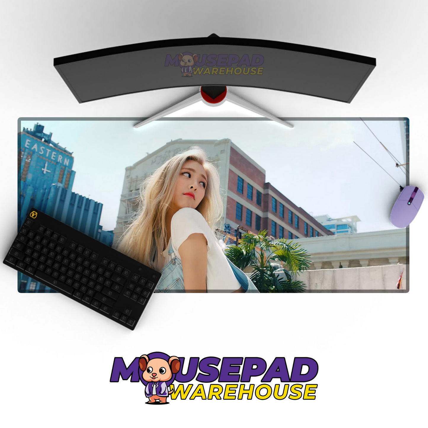 ITZY V10 Mousepad Mockup