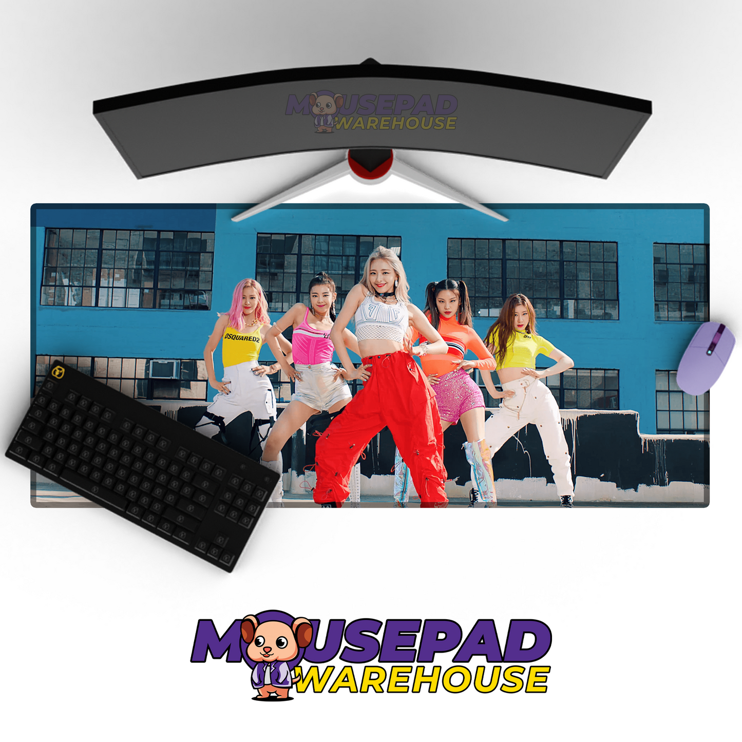 ITZY V11 Mousepad Mockup