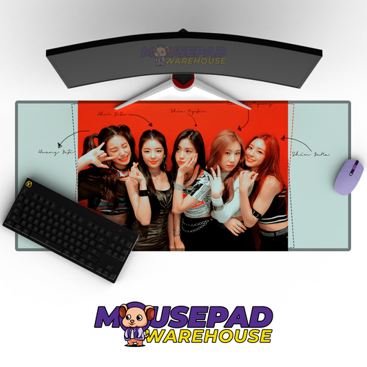 ITZY V12 Mousepad Mockup