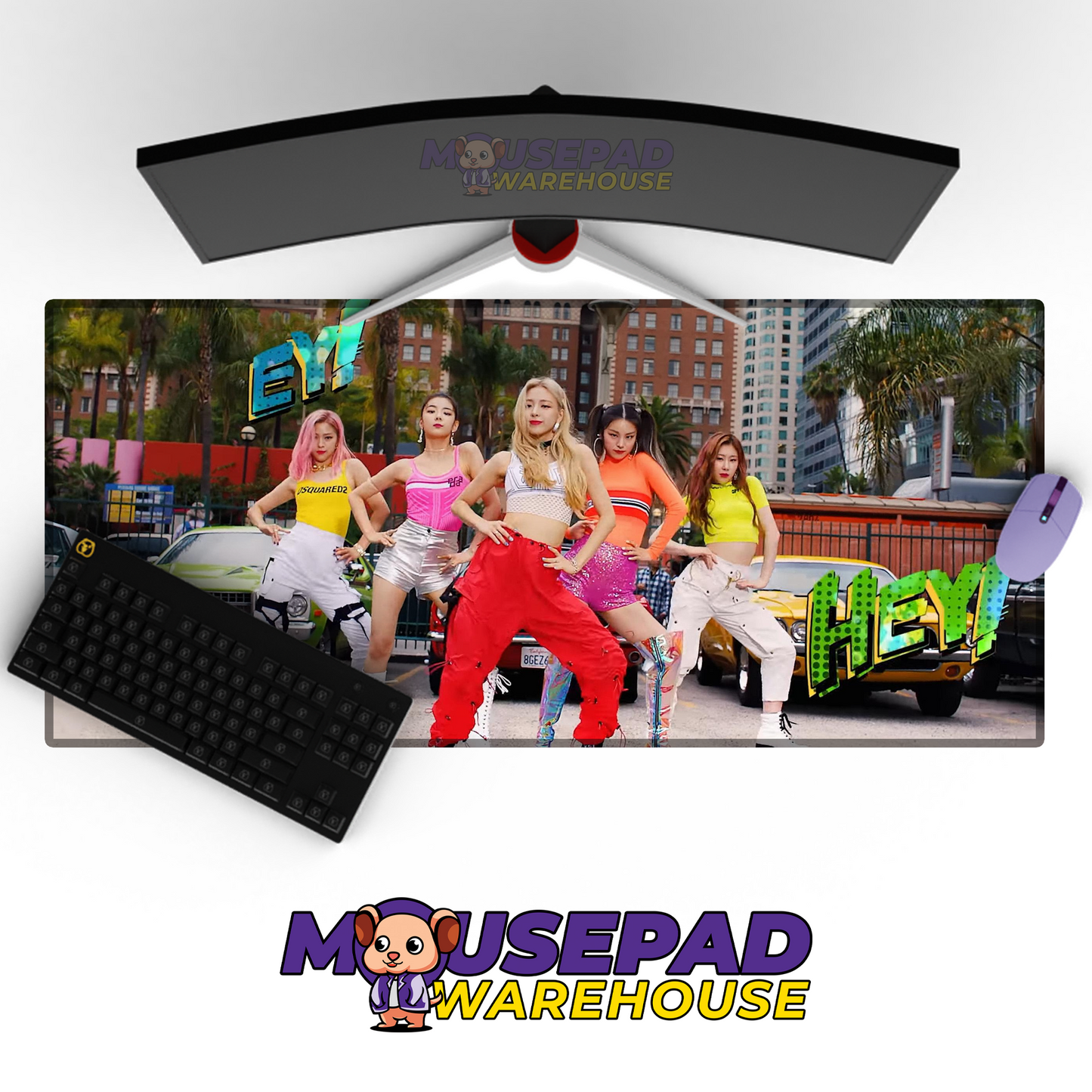ITZY V13 Mousepad Mockup
