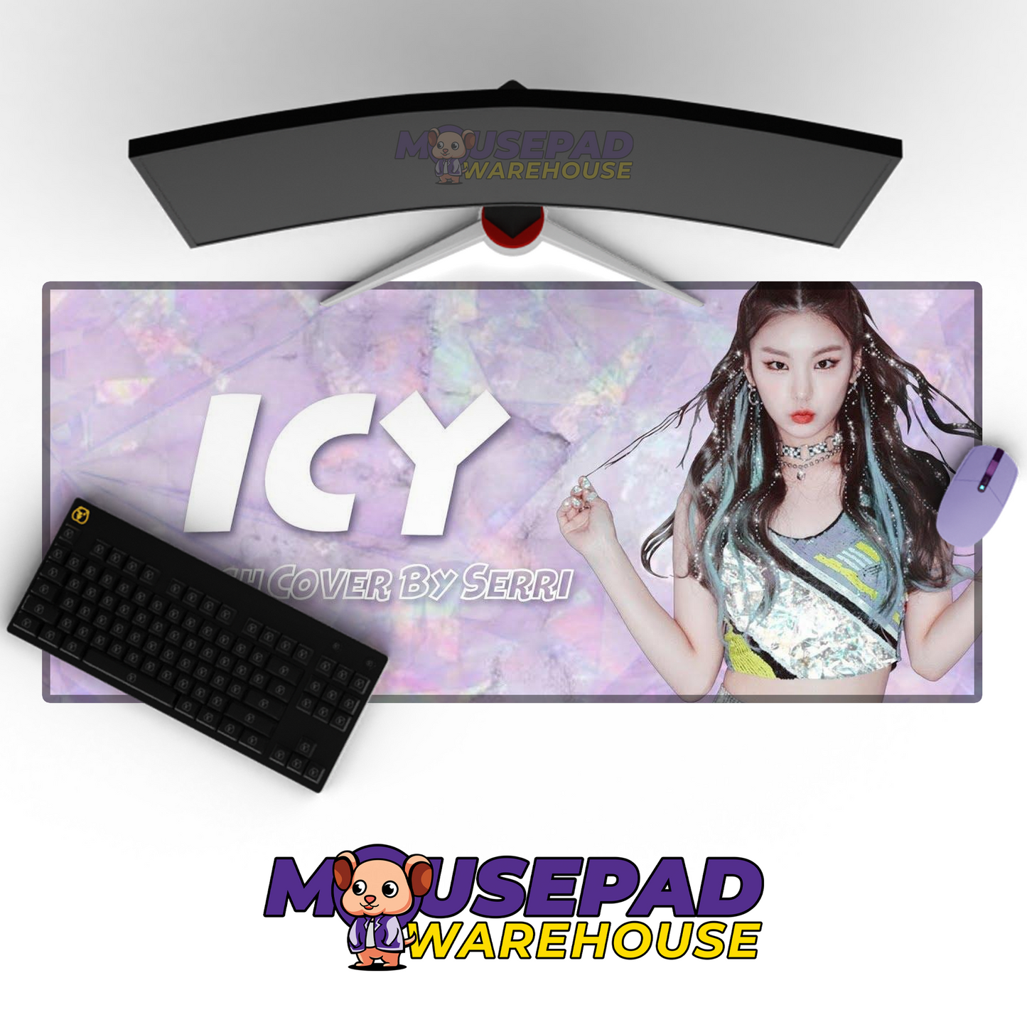 ITZY V14 Mousepad Mockup