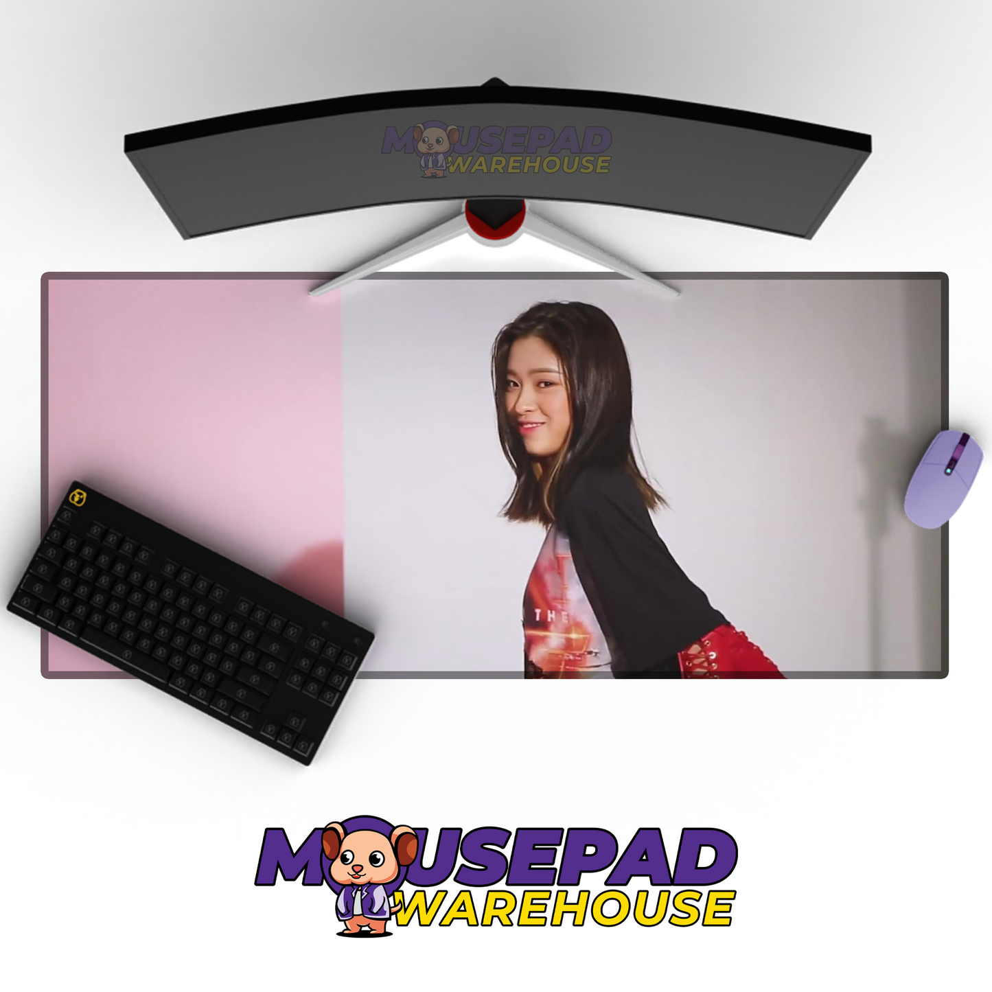 ITZY V15 Mousepad Mockup