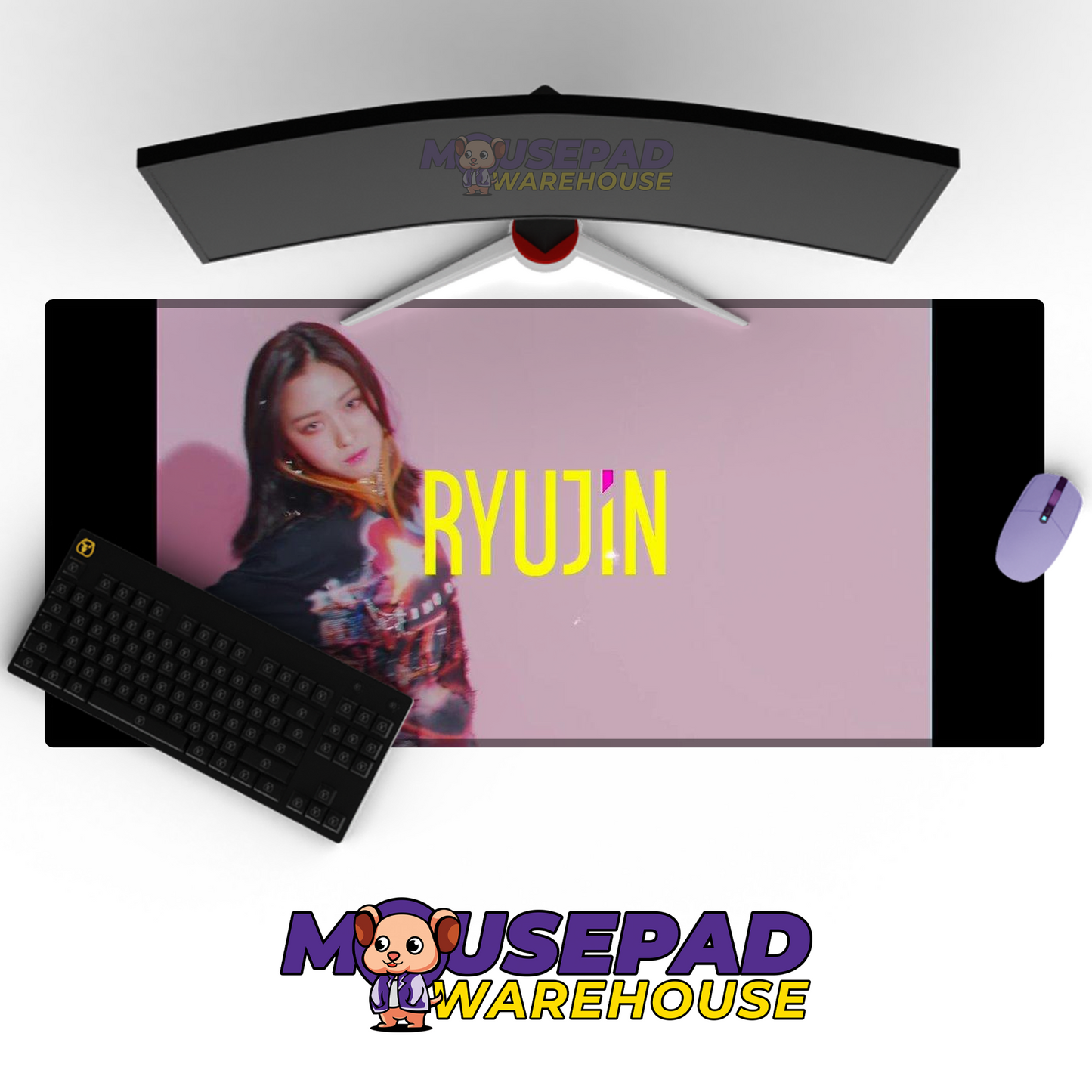 ITZY V17 Mousepad Mockup