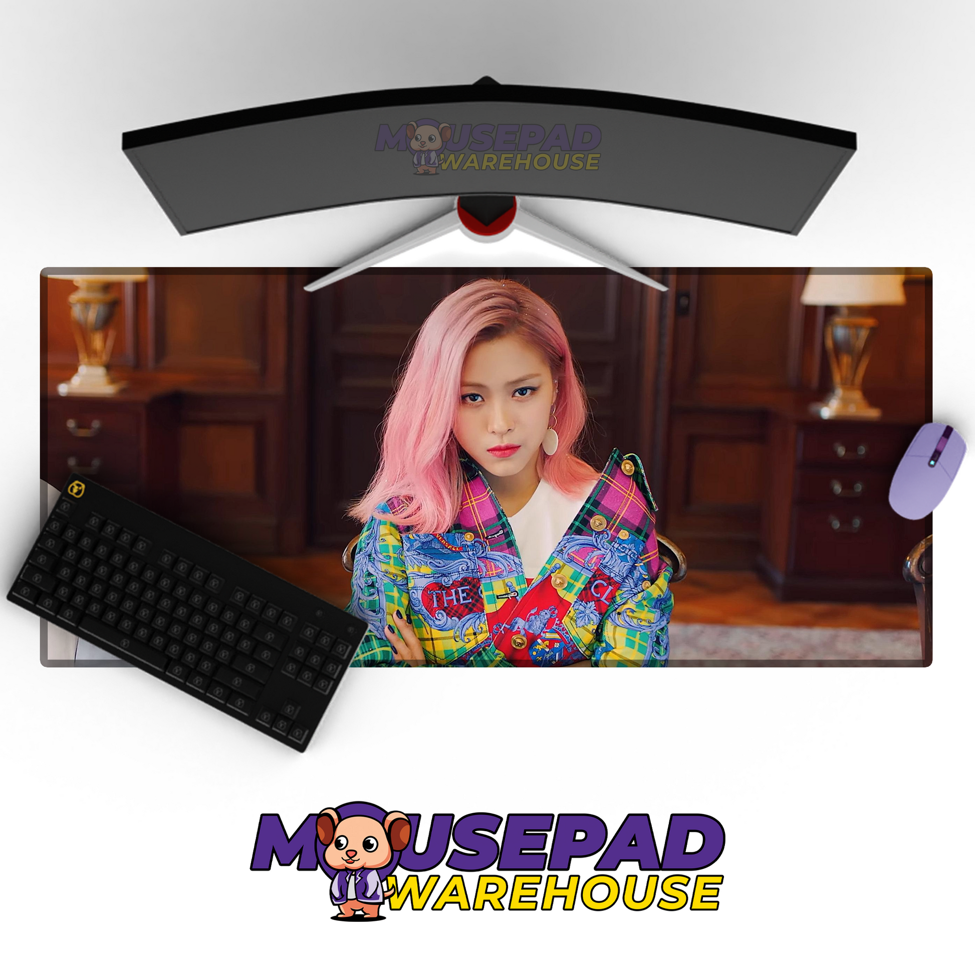 ITZY V18 Mousepad Mockup