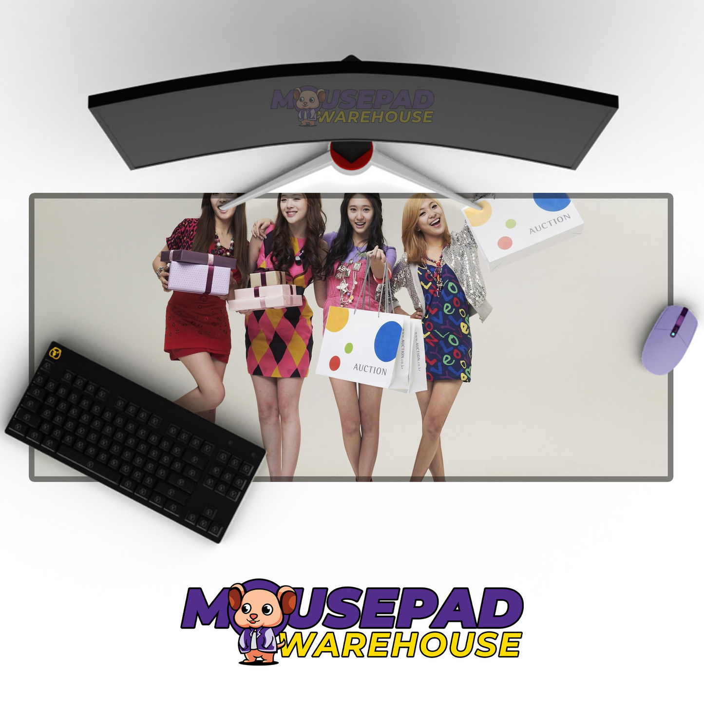 ITZY V1 Mousepad Mockup