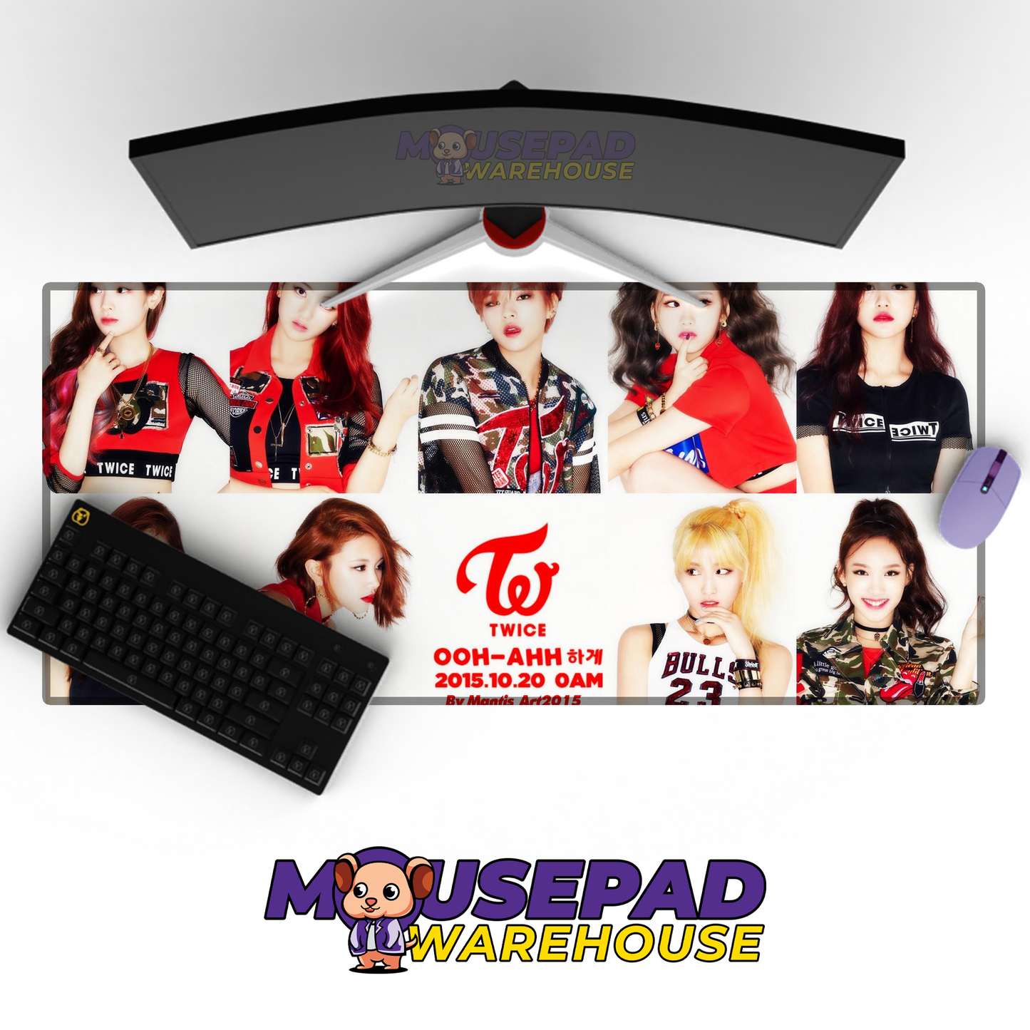 ITZY V2 Mousepad Mockup
